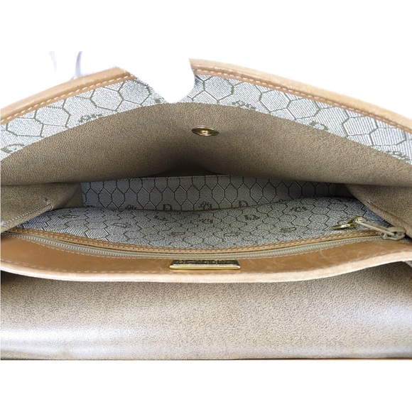 Dior Beige and Tan Shoulder Bag - Picture 10 of 16